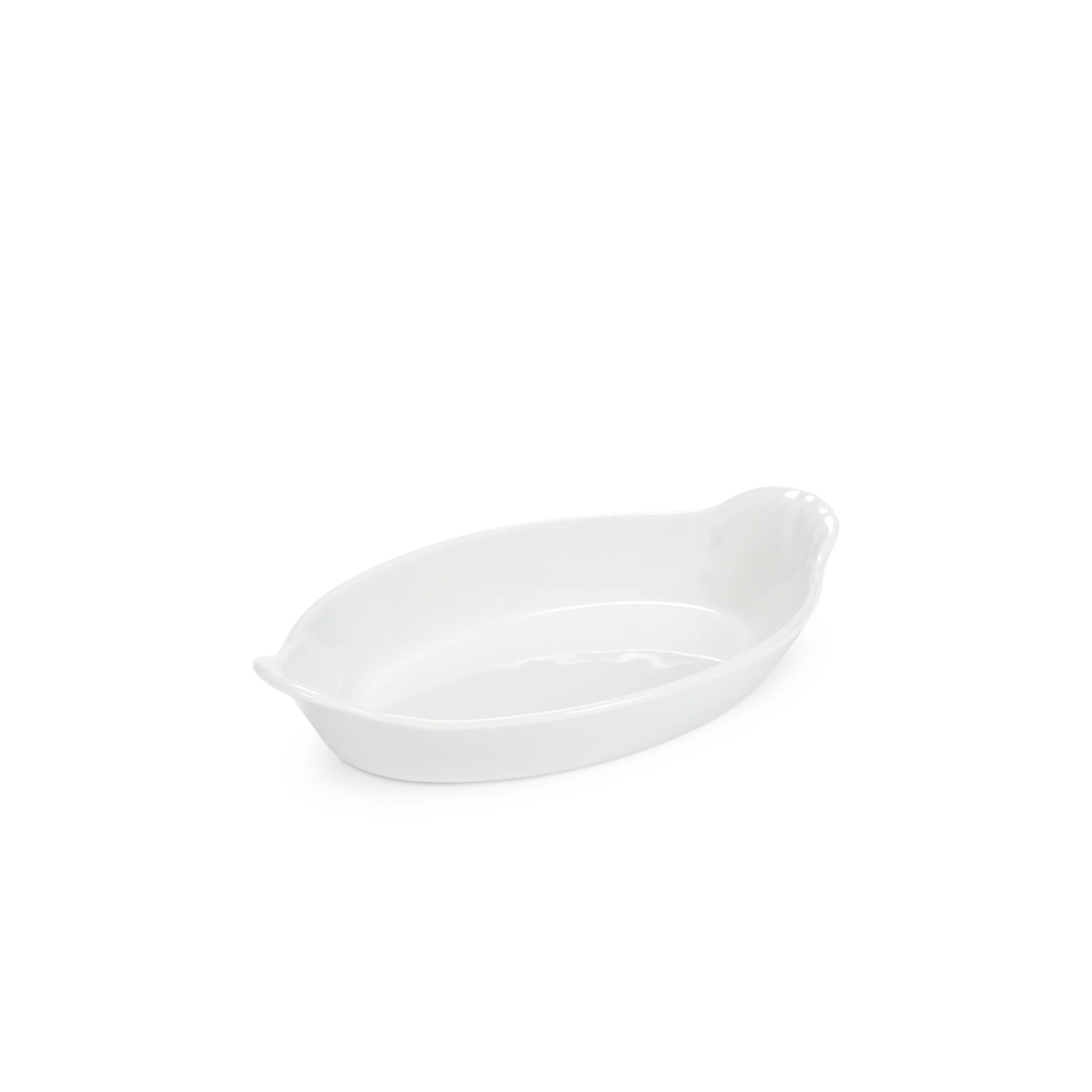 Everyday 9.5in Oval Ear Dish - Pillivuyt (9.5in L x 5.5in W x 1.75in H)