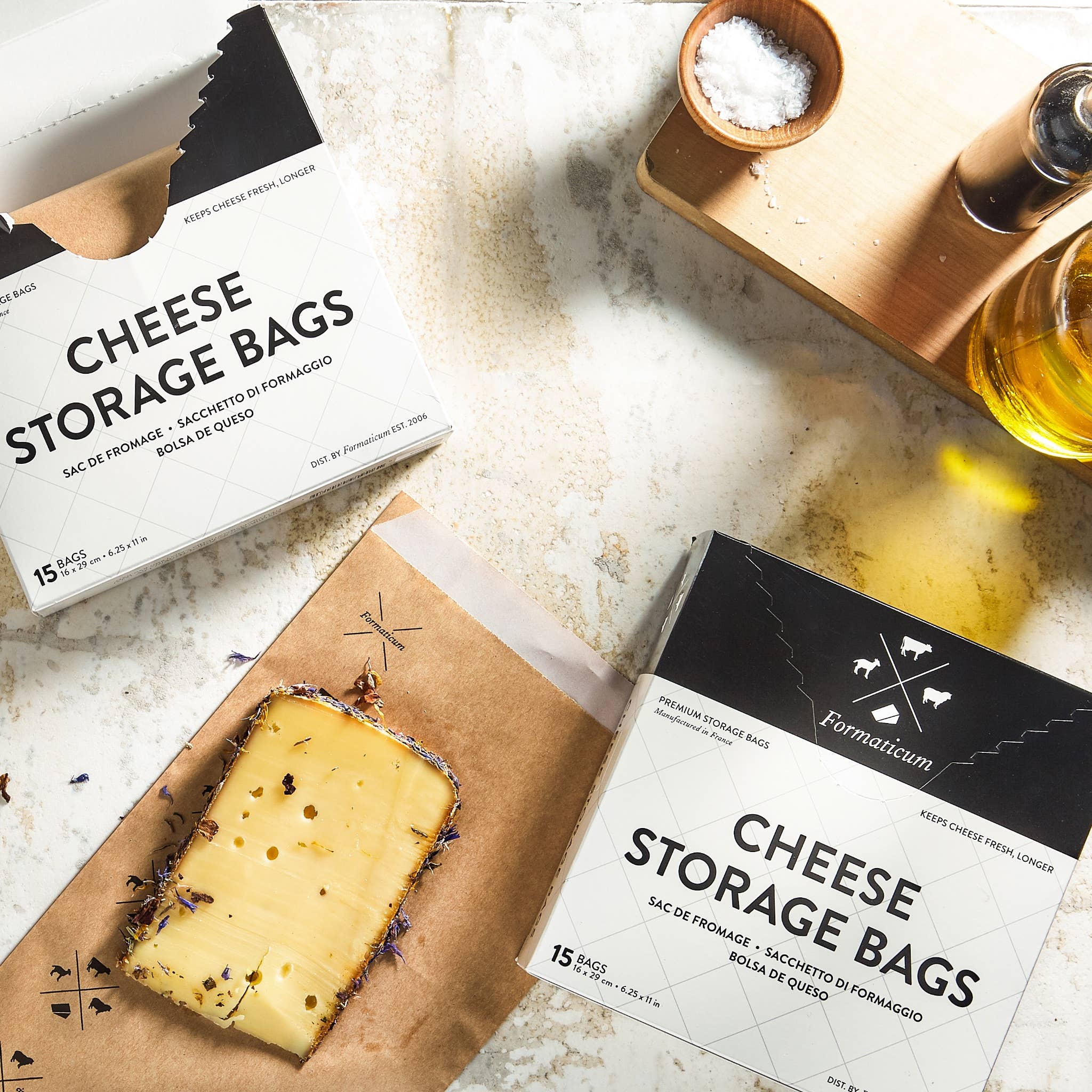 Cheese Storage Bags (Box of 15)