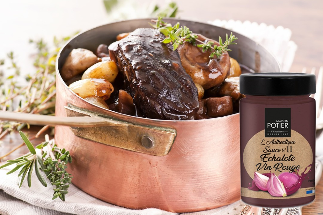 Red Wine & Shallot Sauce No. 11 - Maison Potier Sauces (6.3oz / 180g)