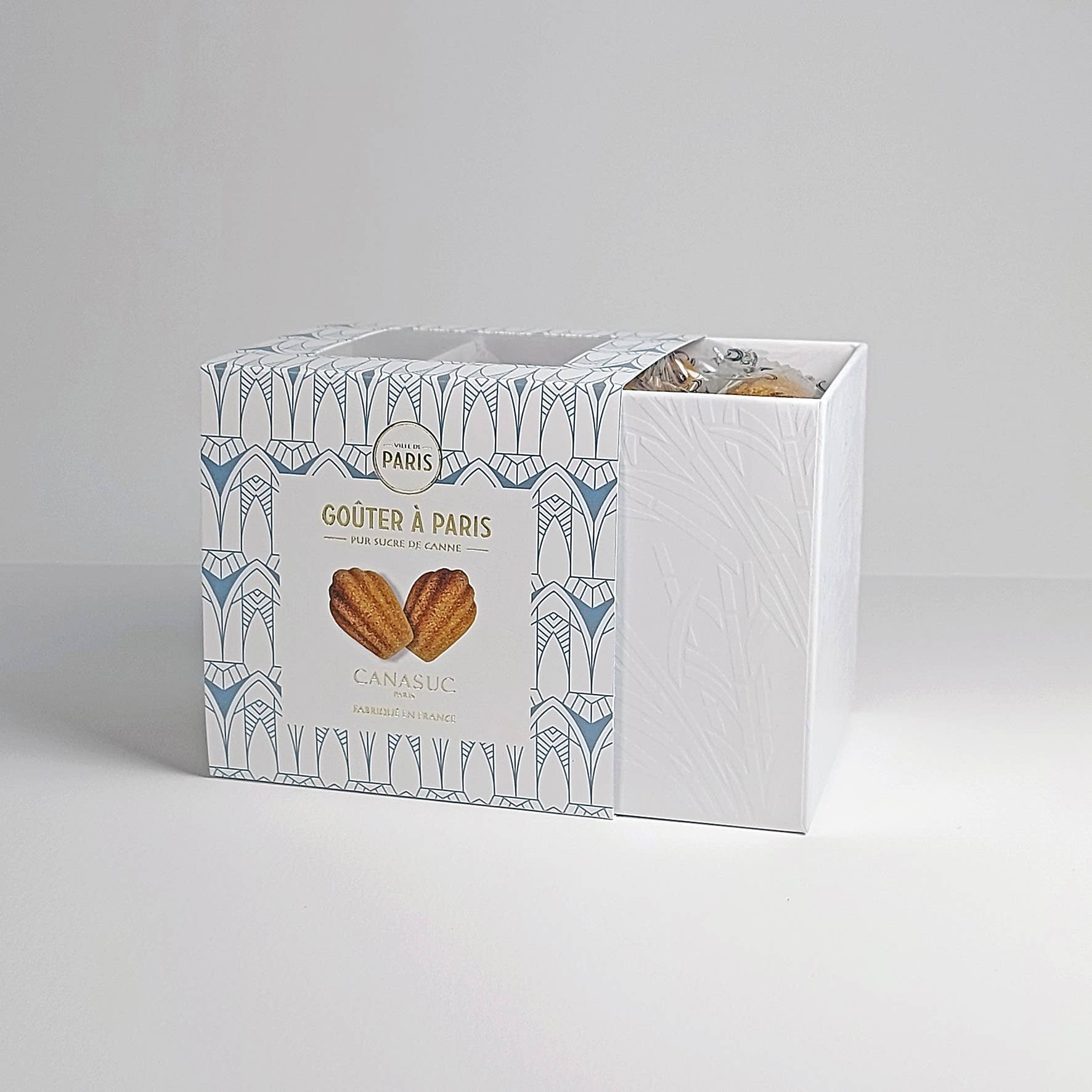 Sugars, Madeleine-Shaped Tea Time In Paris - Canasuc (6.3oz / 180g)