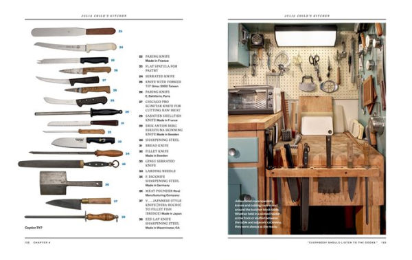 Julia Child's Kitchen: The Design, Tools, Stories, and Legacy of an Iconic Space by Paula J. Johnson, Jacques Pépin (Foreword by) - Abrams