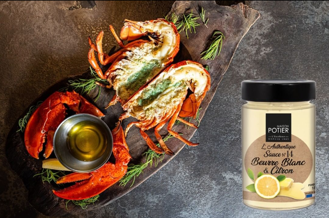 Beurre Blanc & Lemon Sauce No. 14 - Maison Potier Sauces (6.3oz)