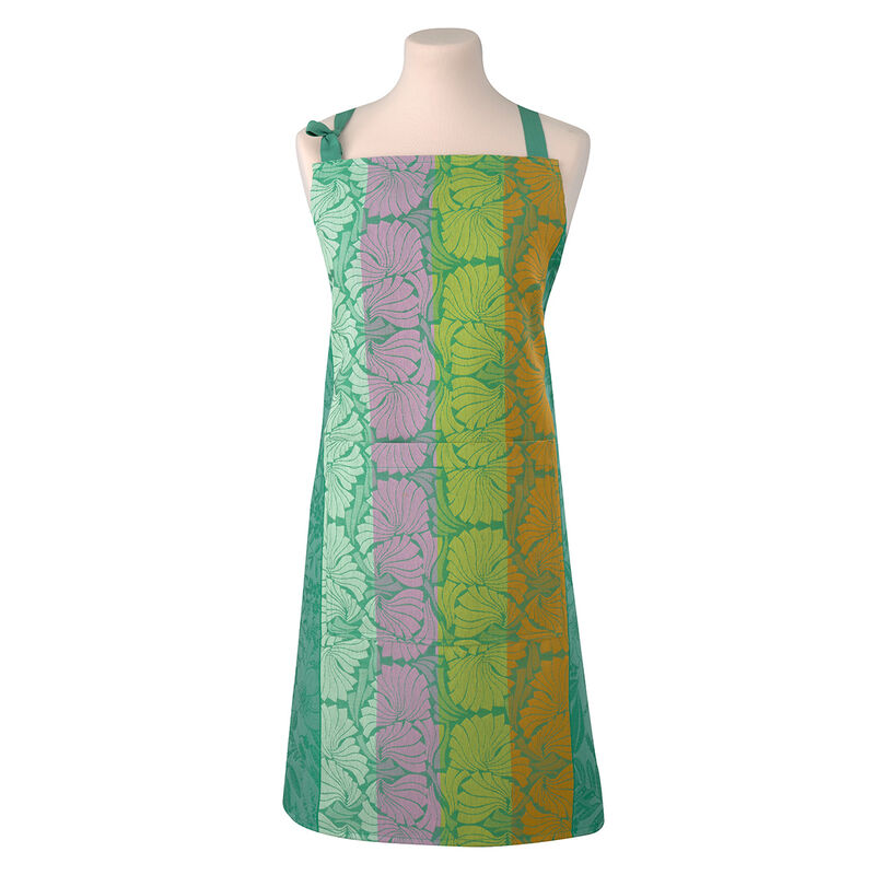 Apron Cottage, Green - Le Jacquard Français (31in x 38in)