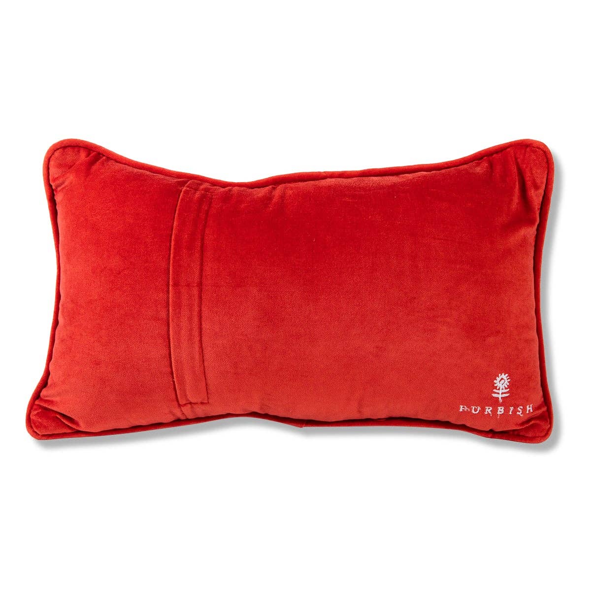 Pillow, 'Horrible Idea' Needlepoint - Furbish Studio (9in x 15in)