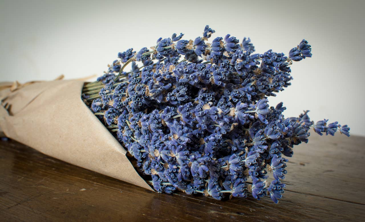 French Lavender, Dried on Stem (6oz / 170g)