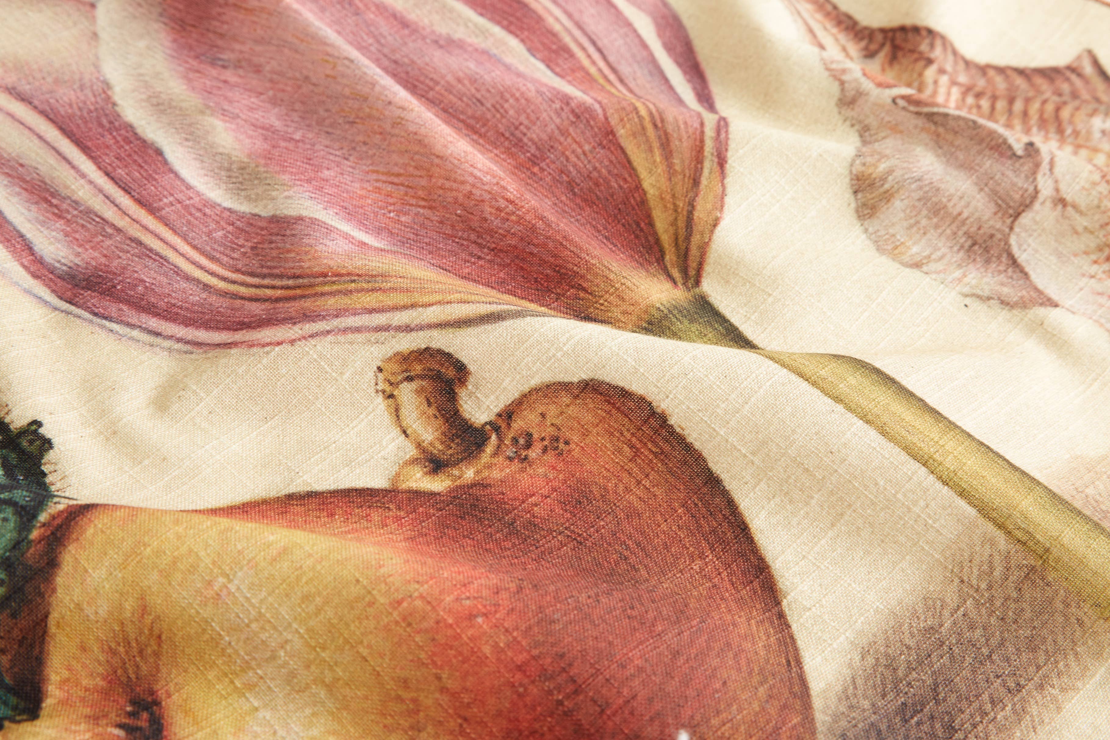 Botanical Dinner Napkins, Set of 4 - Siren Song (20in sq)