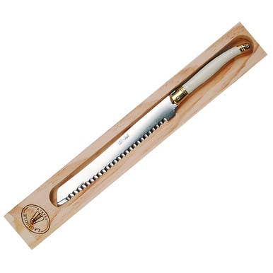 Bread Knife, Ivory - Jean Dubost Laguiole