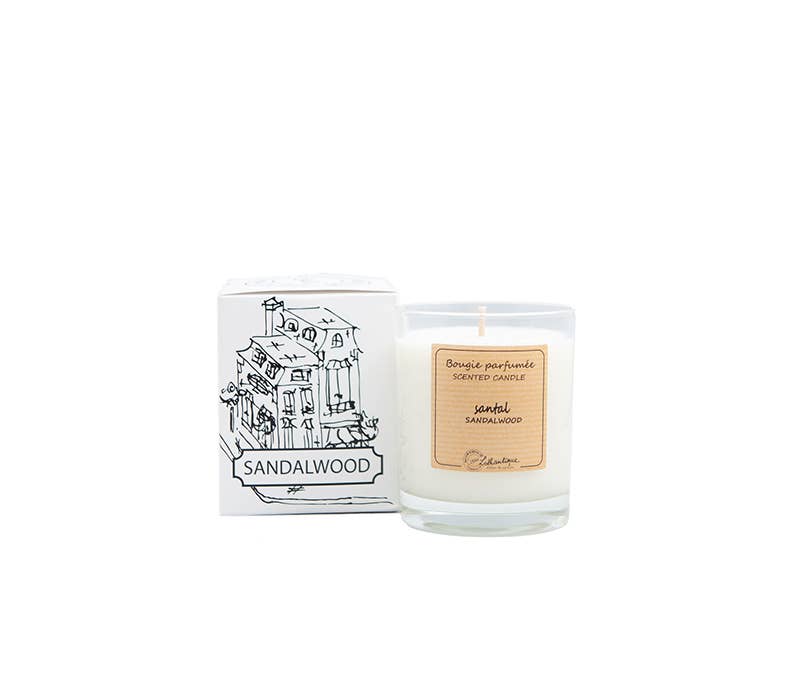 Candle, Sandalwood Scented - Lothantique (6.7oz / 190g)