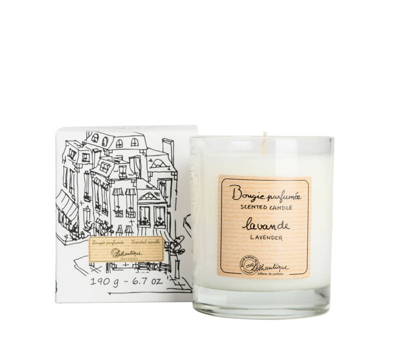 Candle, Lavender Scented - Lothantique (6.7oz / 190g)
