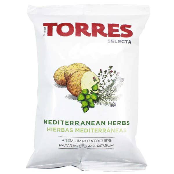 Gourmet Mediterranean Herbs Potato Chips - Torres (5.3oz / 150g)