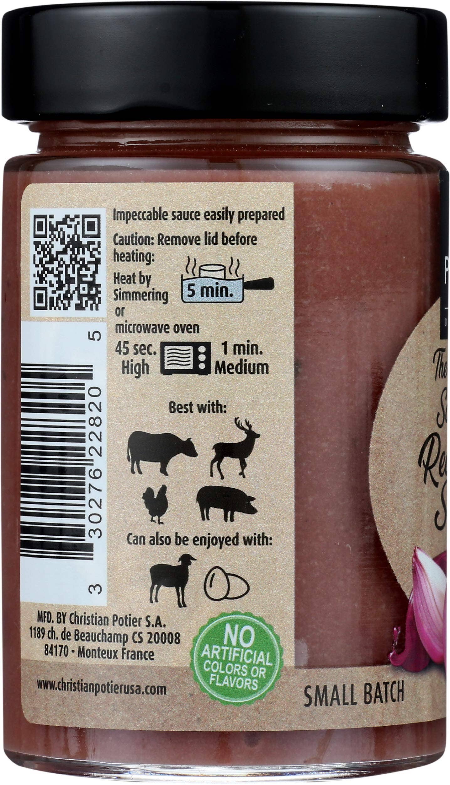 Red Wine & Shallot Sauce No. 11 - Maison Potier Sauces (6.3oz / 180g)