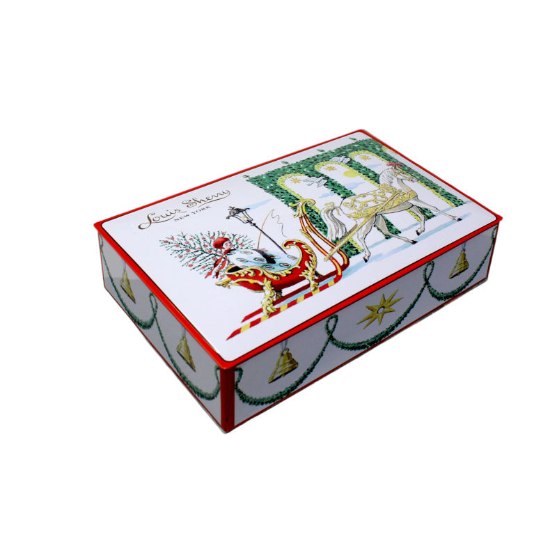 Sleigh by Harrison Howard, 12-Piece Tin - Louis Sherry (6oz / 170g)