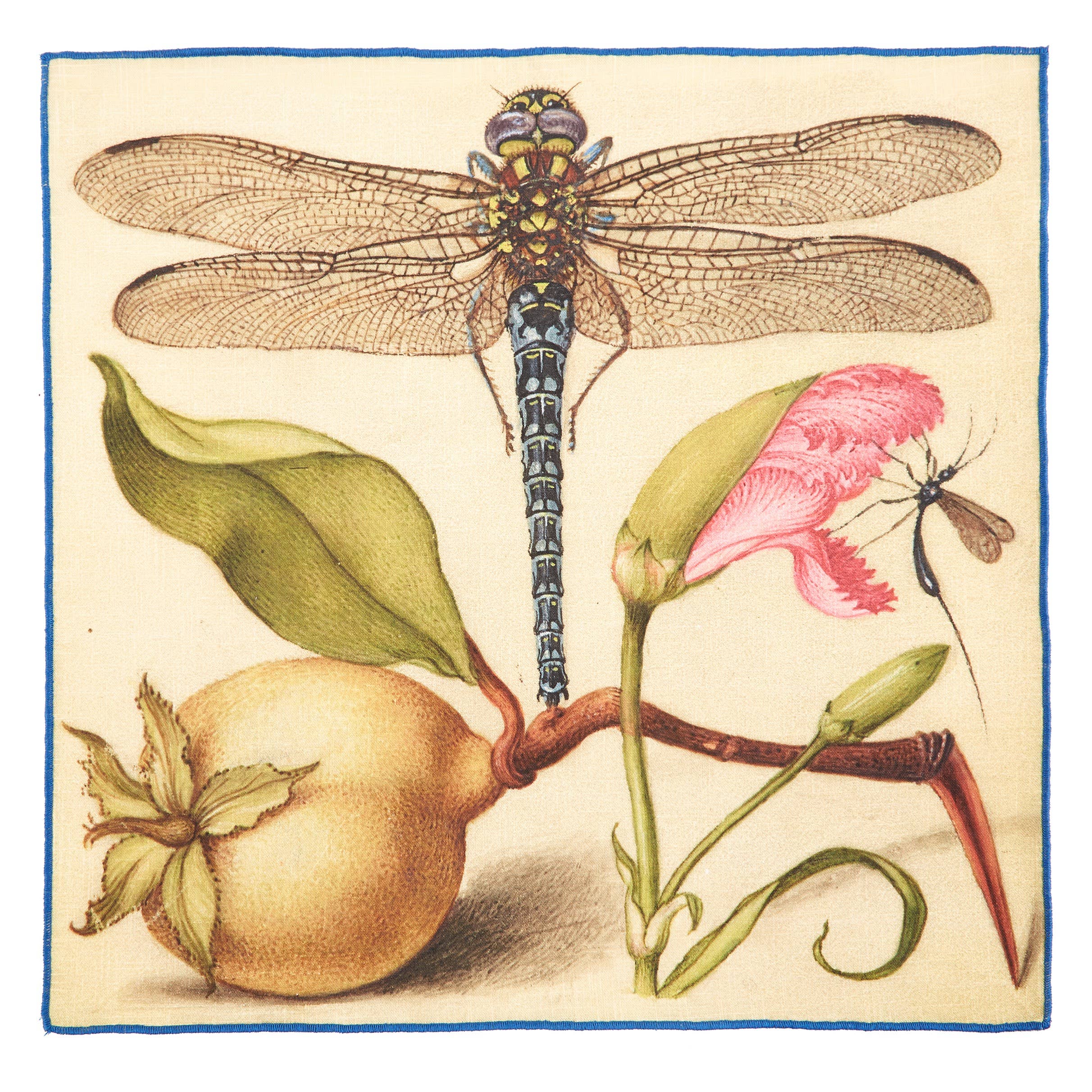 Botanical Dinner Napkins, Set of 4 - Siren Song (20in sq)