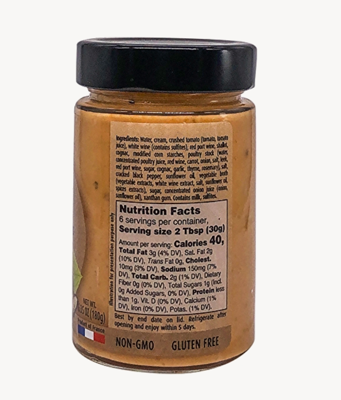 Peppercorn Sauce No. 3 - Maison Potier Sauces (6.3oz / 180g)