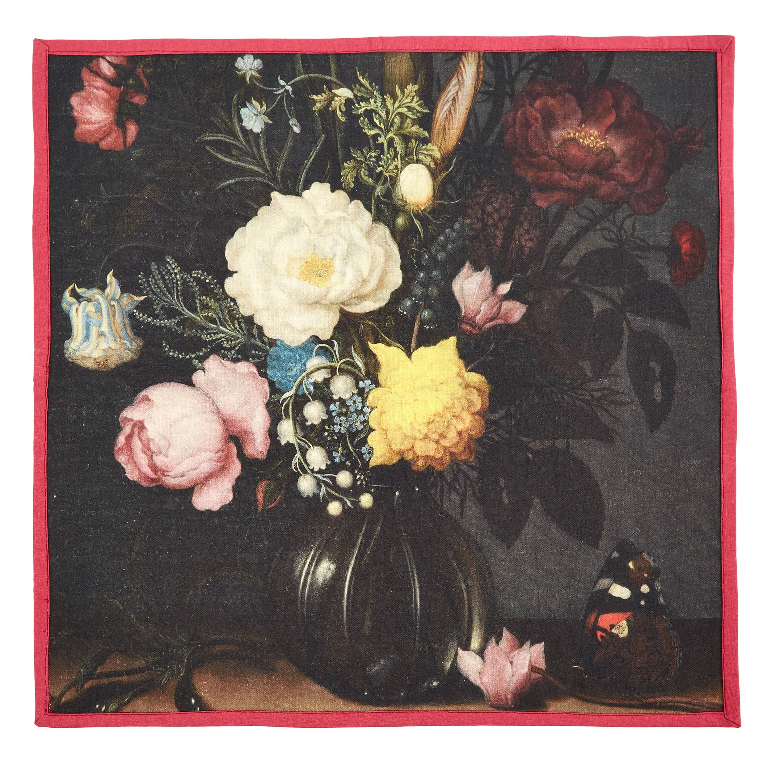 Amsterdam Dinner Napkins, Set of 4 - Siren Song (20in sq)