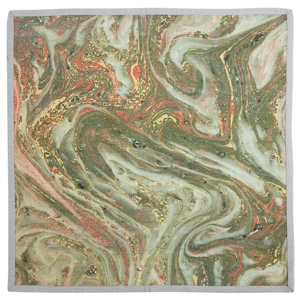 Library Dinner Napkins, Set of 6 - Siren Song (20in sq)