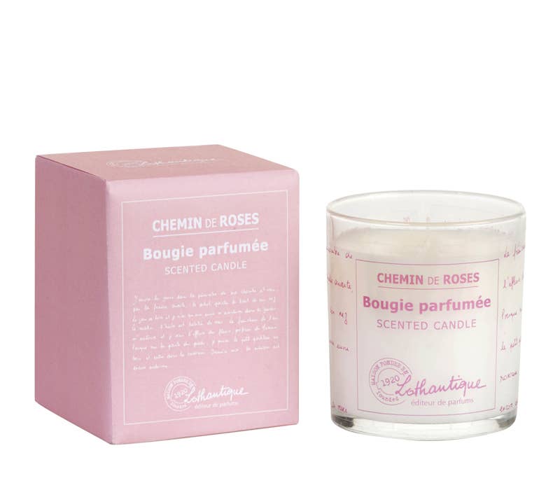 Candle, Chemin de Roses Scented - Lothantique (140g)
