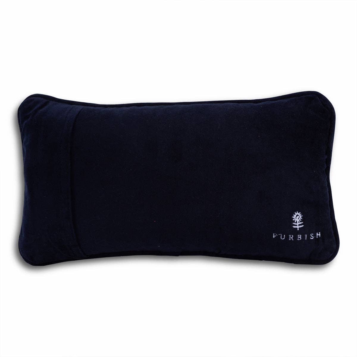 Pillow, 'Cannot Sober' Needlepoint - Furbish Studio (8in x 14in)