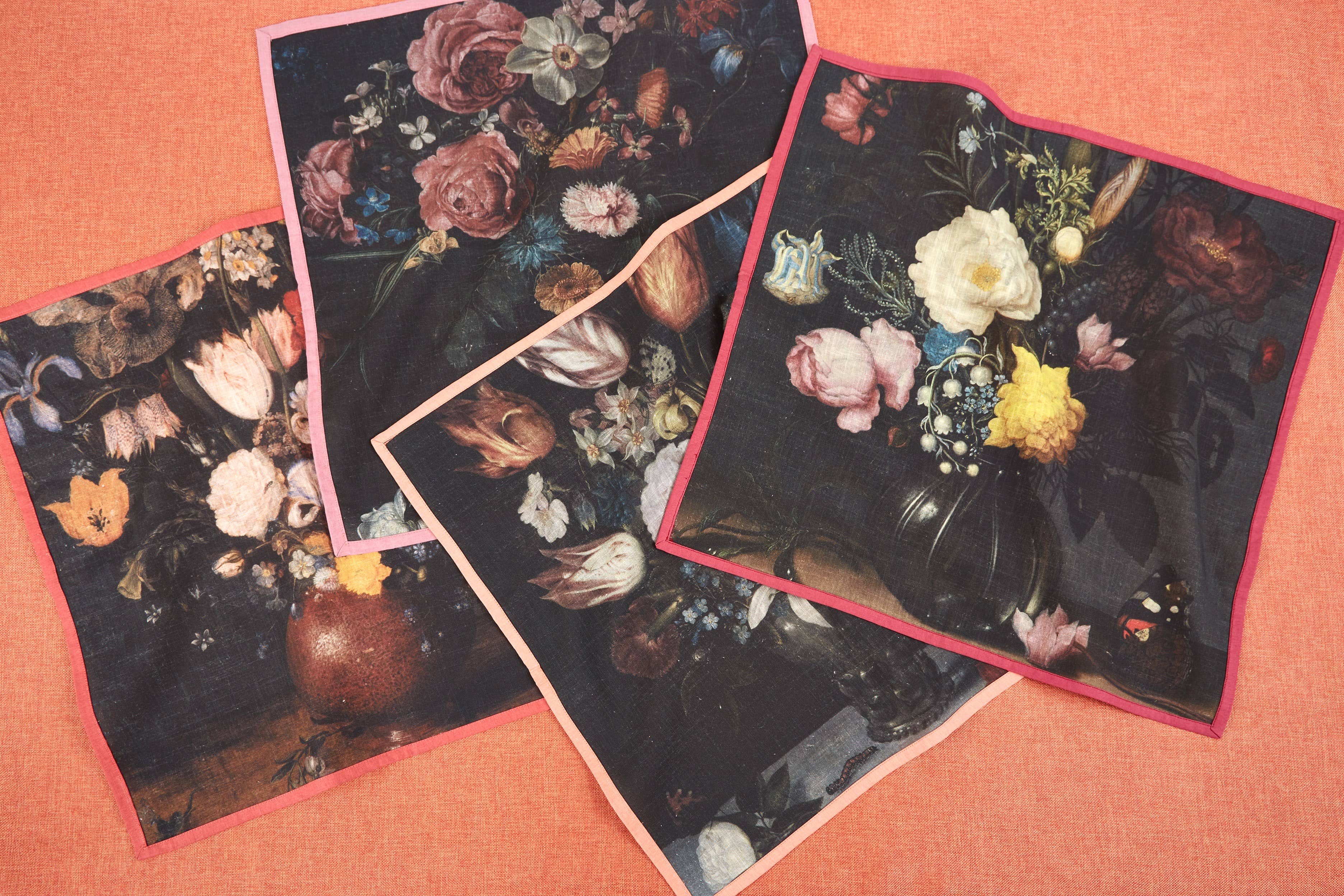 Amsterdam Dinner Napkins, Set of 4 - Siren Song (20in sq)