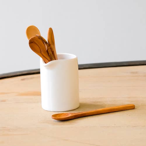 Olivewood Appetizer Spoon - Bella Cucina