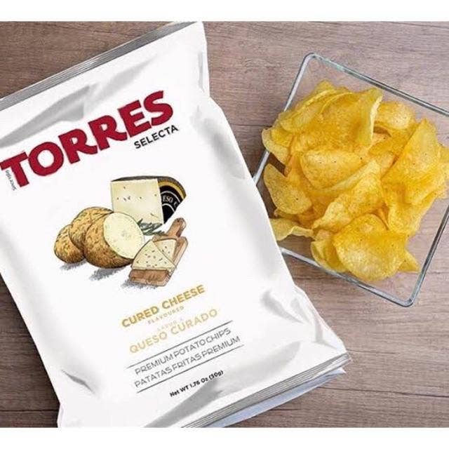 Gourmet Cured Cheese Potato Chips - Torres (5.3oz / 150g)