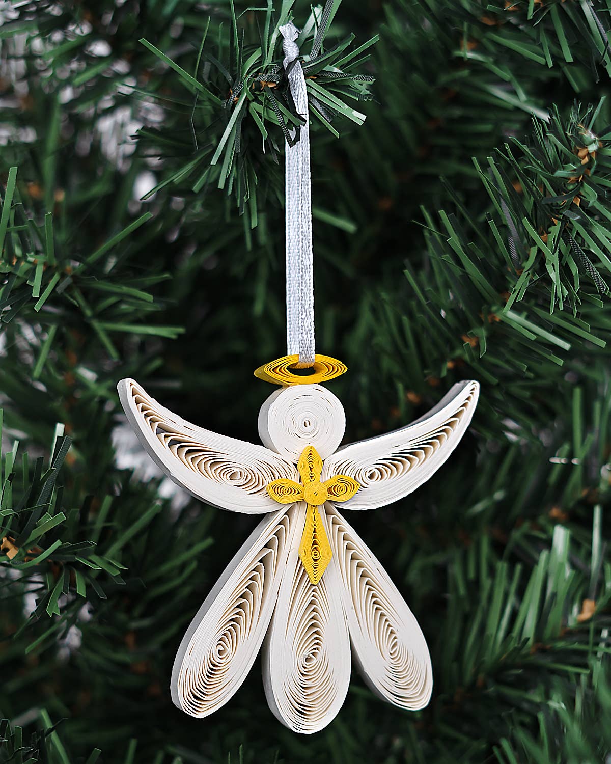 Ornament, Quilled Angel Box Set - Quilling Card