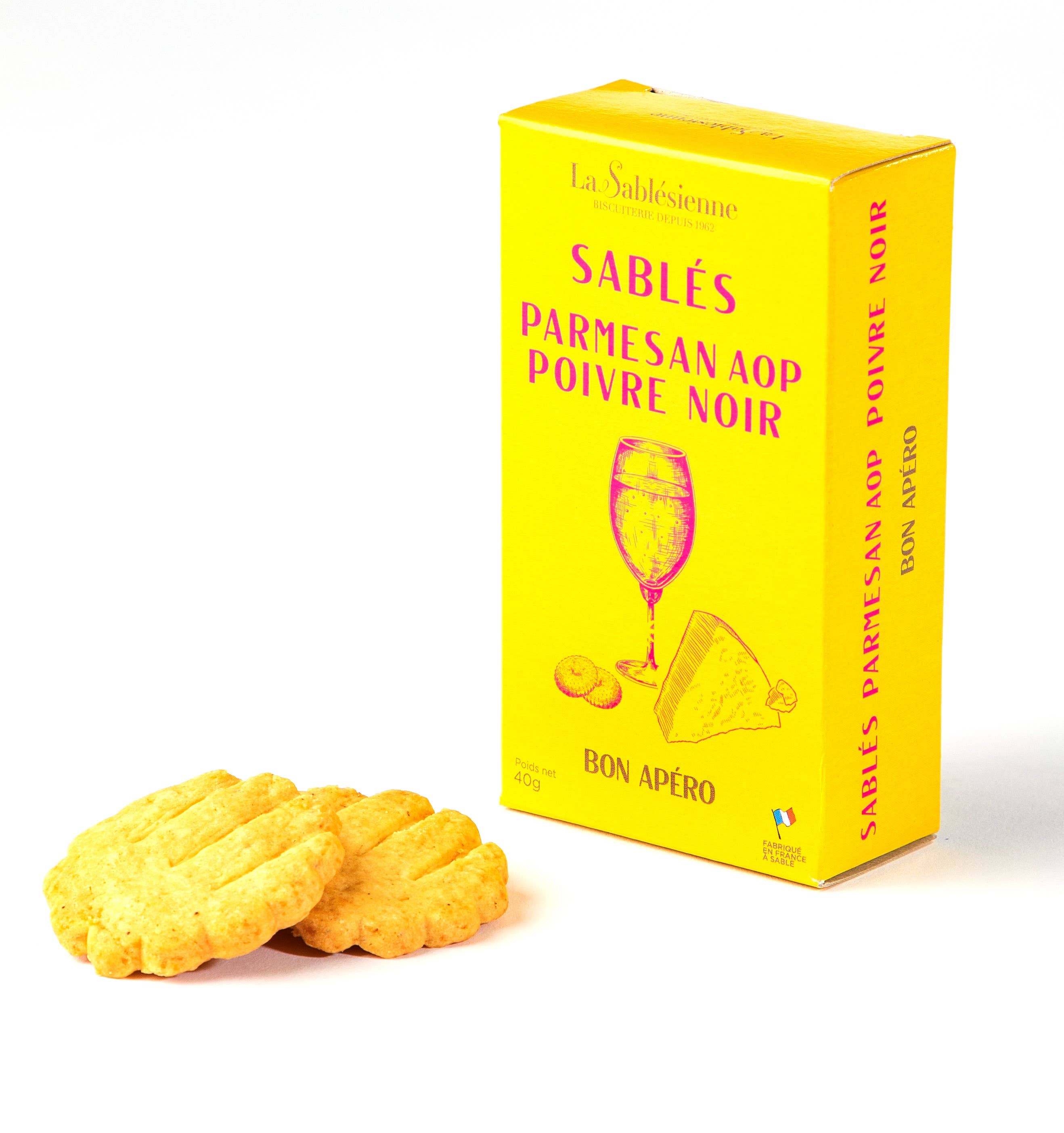 Savory Sablés Assorted Flavors (Set of 4) - La Sablésienne (5.6oz / 160g)
