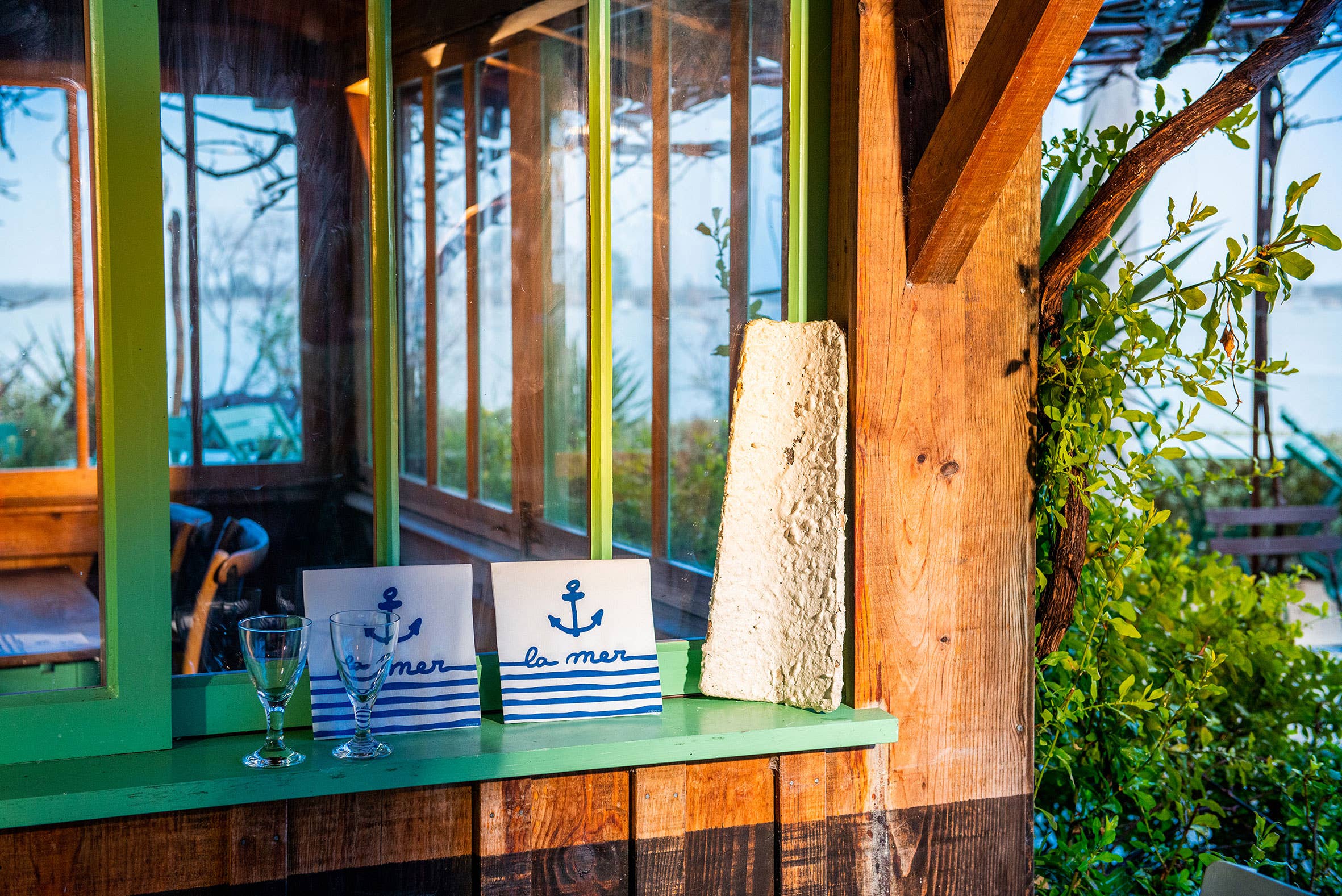 Dinner Napkin, La Mer - Françoise Paviot