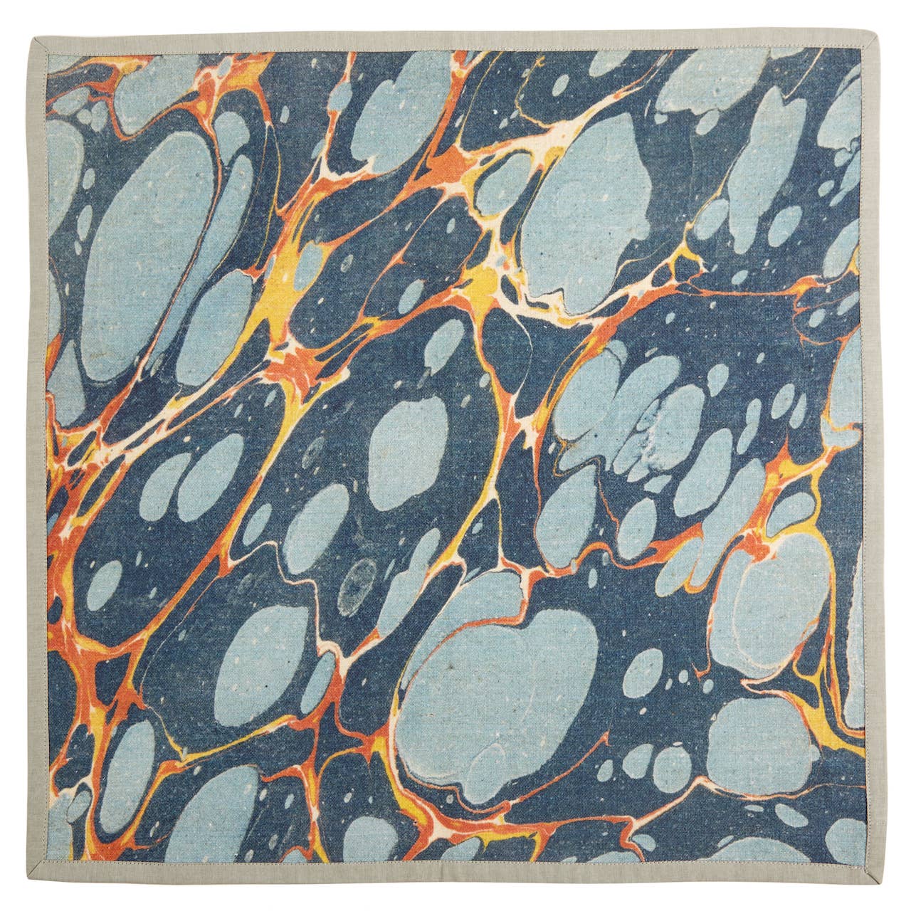 Library Dinner Napkins, Set of 6 - Siren Song (20in sq)