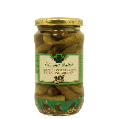 Cornichon Extra Fine Gherkins - Edmond Fallot (9oz / 255g)