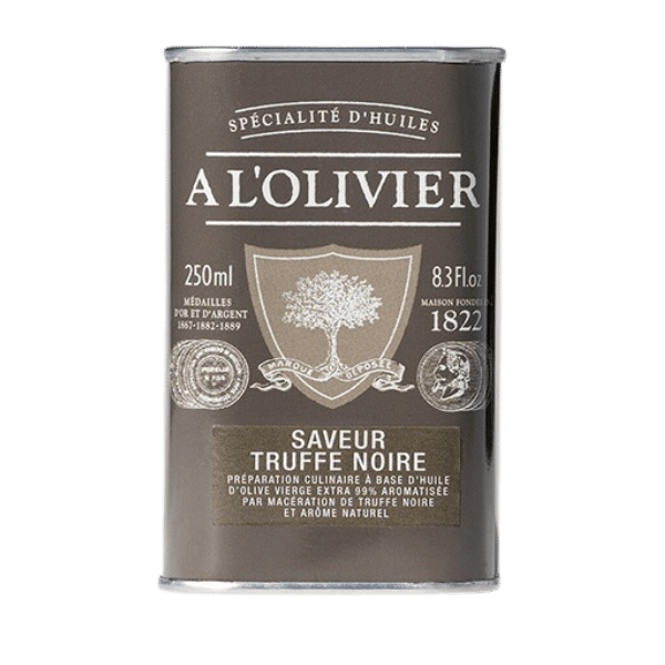 Black Truffle Olive Oil - A L'Olivier (8.4oz / 250ml)
