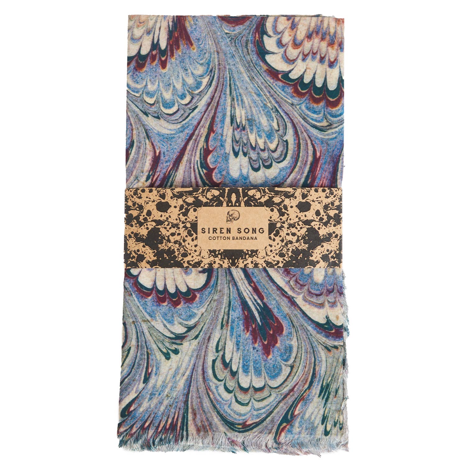 Wilde Voile Bandana - Siren Song (20in sq)