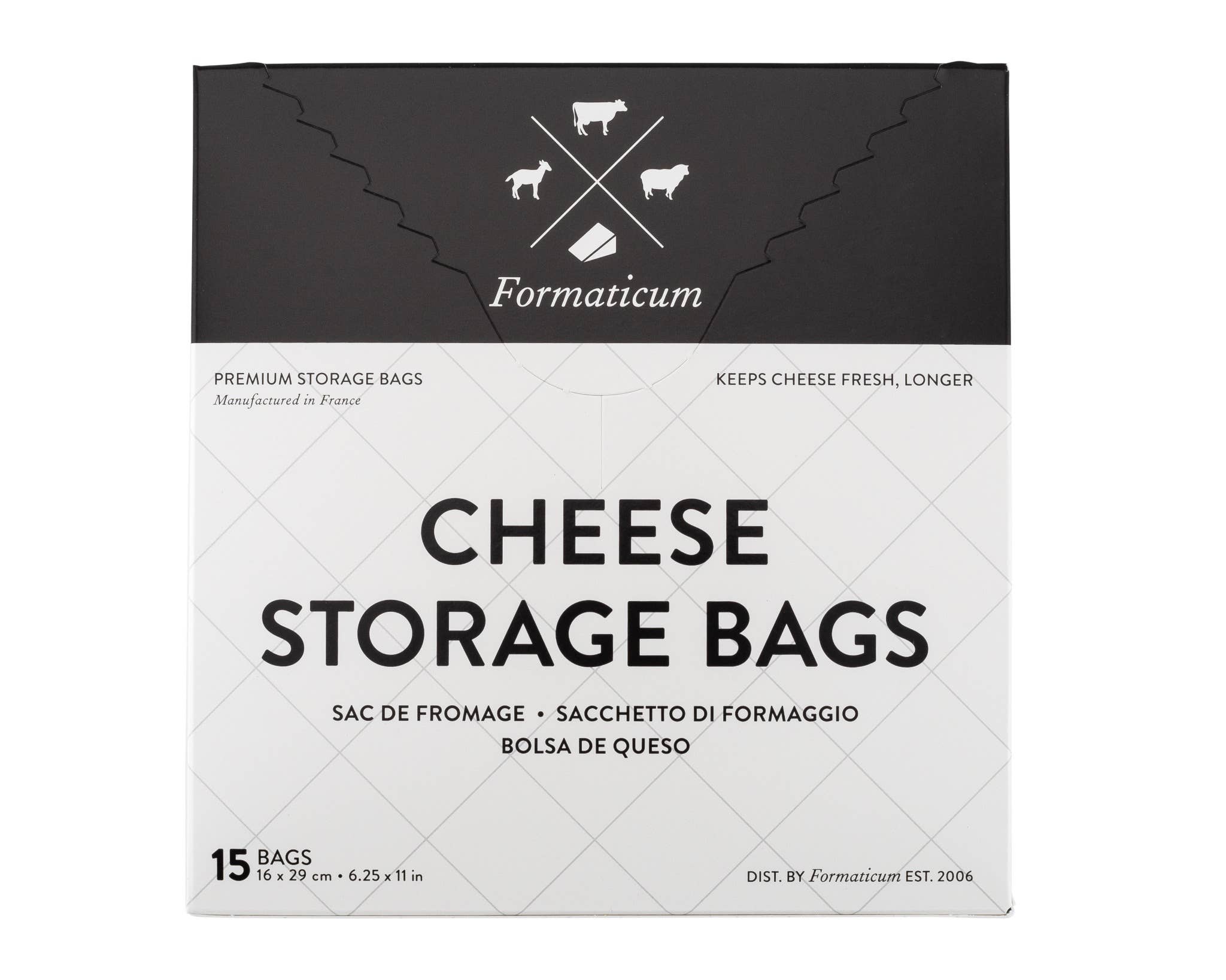Cheese Storage Bags (Box of 15)