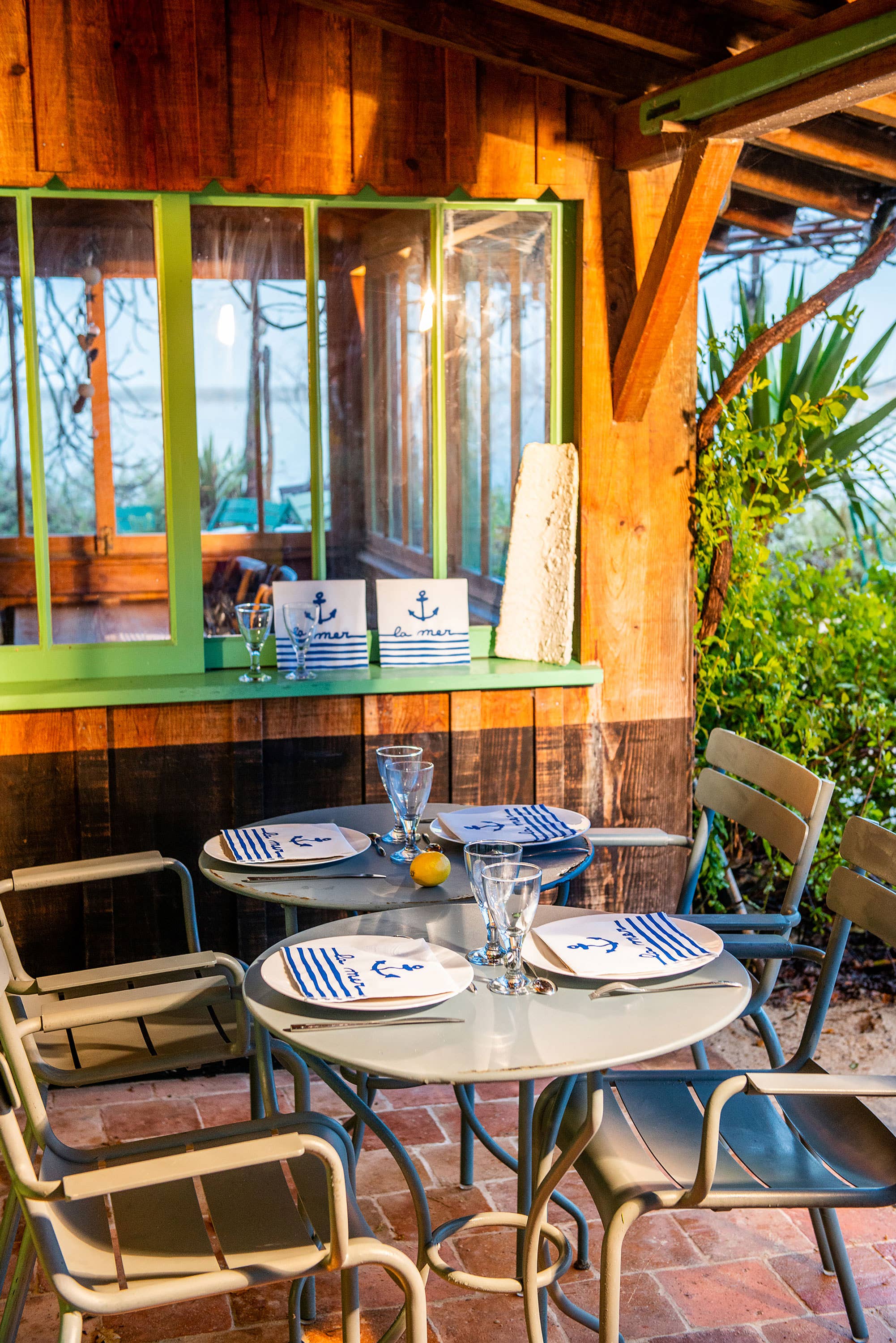 Dinner Napkin, La Mer - Françoise Paviot