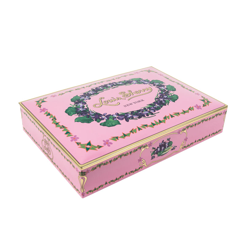 Grand Tin 1881 Orchid, 24-Piece Tin - Louis Sherry