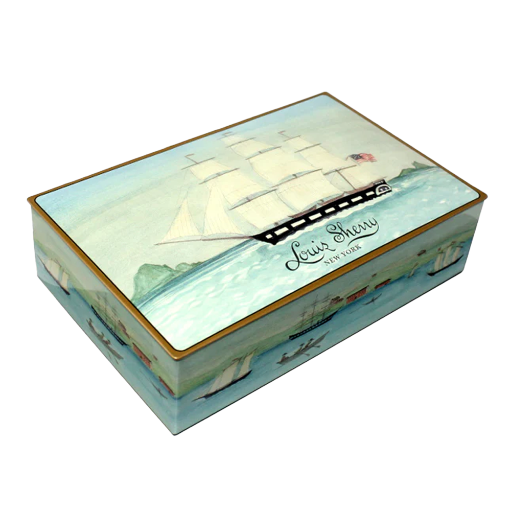 Monticello by Mary Maguire, 12-Piece Tin - Louis Sherry (6oz / 170g)