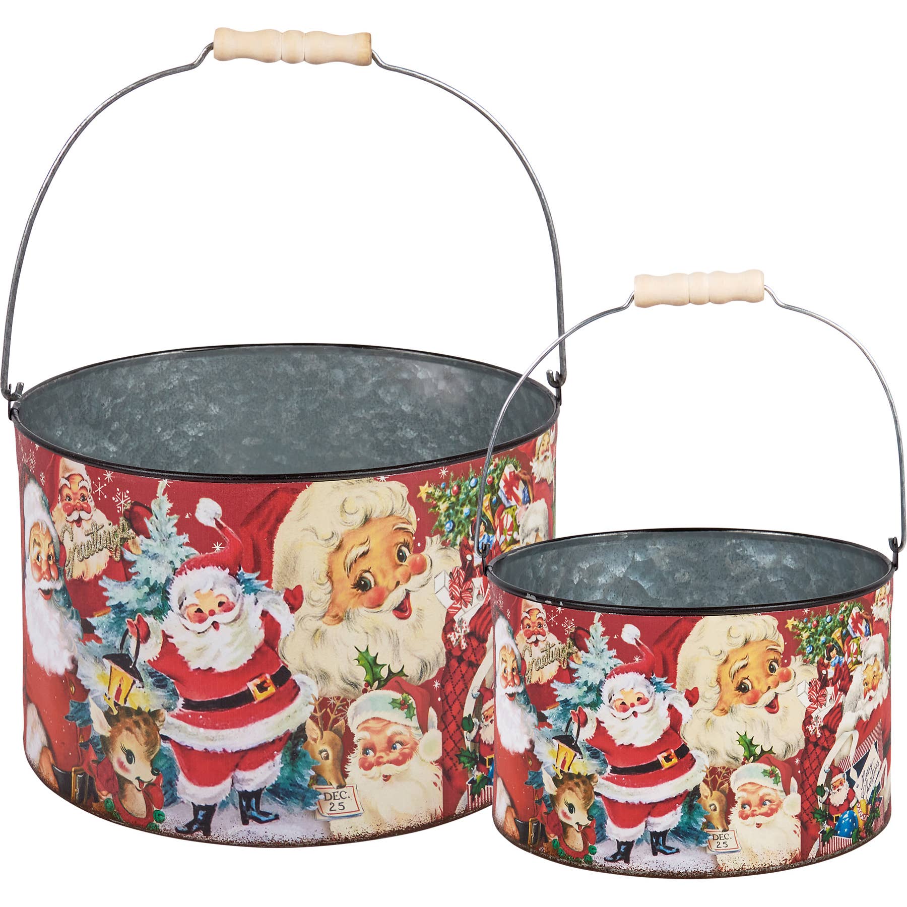Retro Bucket, Santa