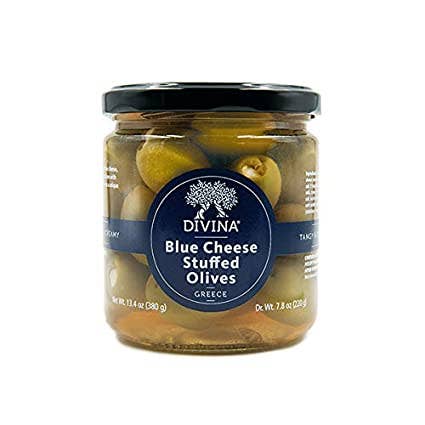 Blue Cheese Stuffed Olives - DiVina (7.8oz / 220g)