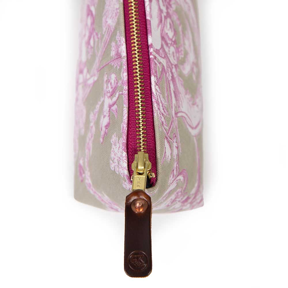 Sand & Rose Toile Travel Clutch - General Knot & Co.