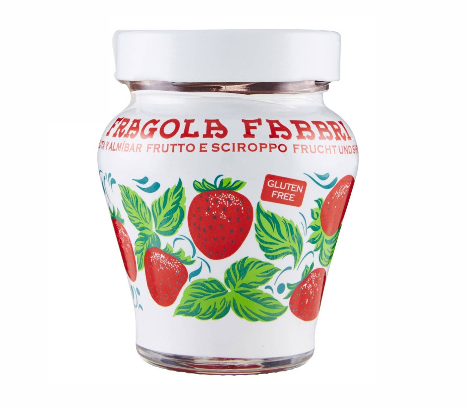 Wild Italian Strawberries in Syrup - Fabbri (8.1oz / 230g)
