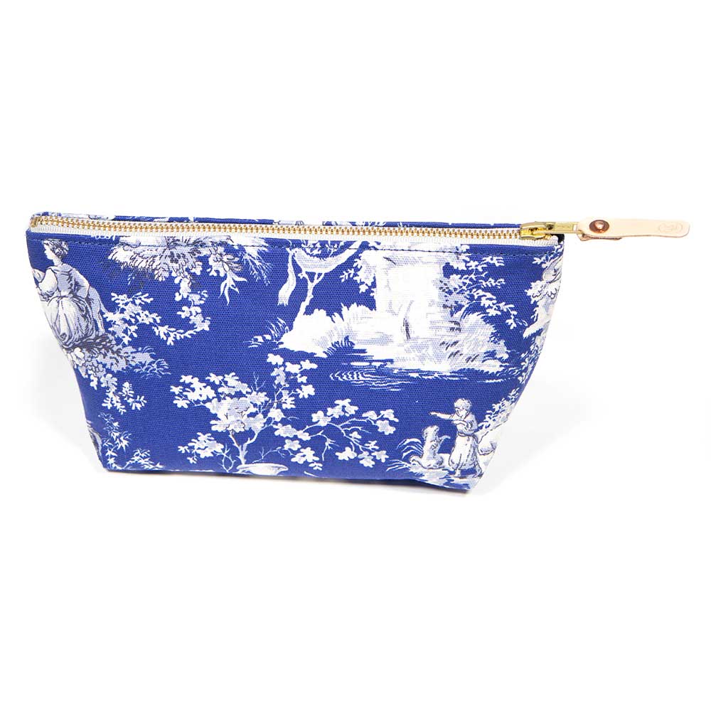 Sapphire Toile Travel Clutch - General Knot & Co.