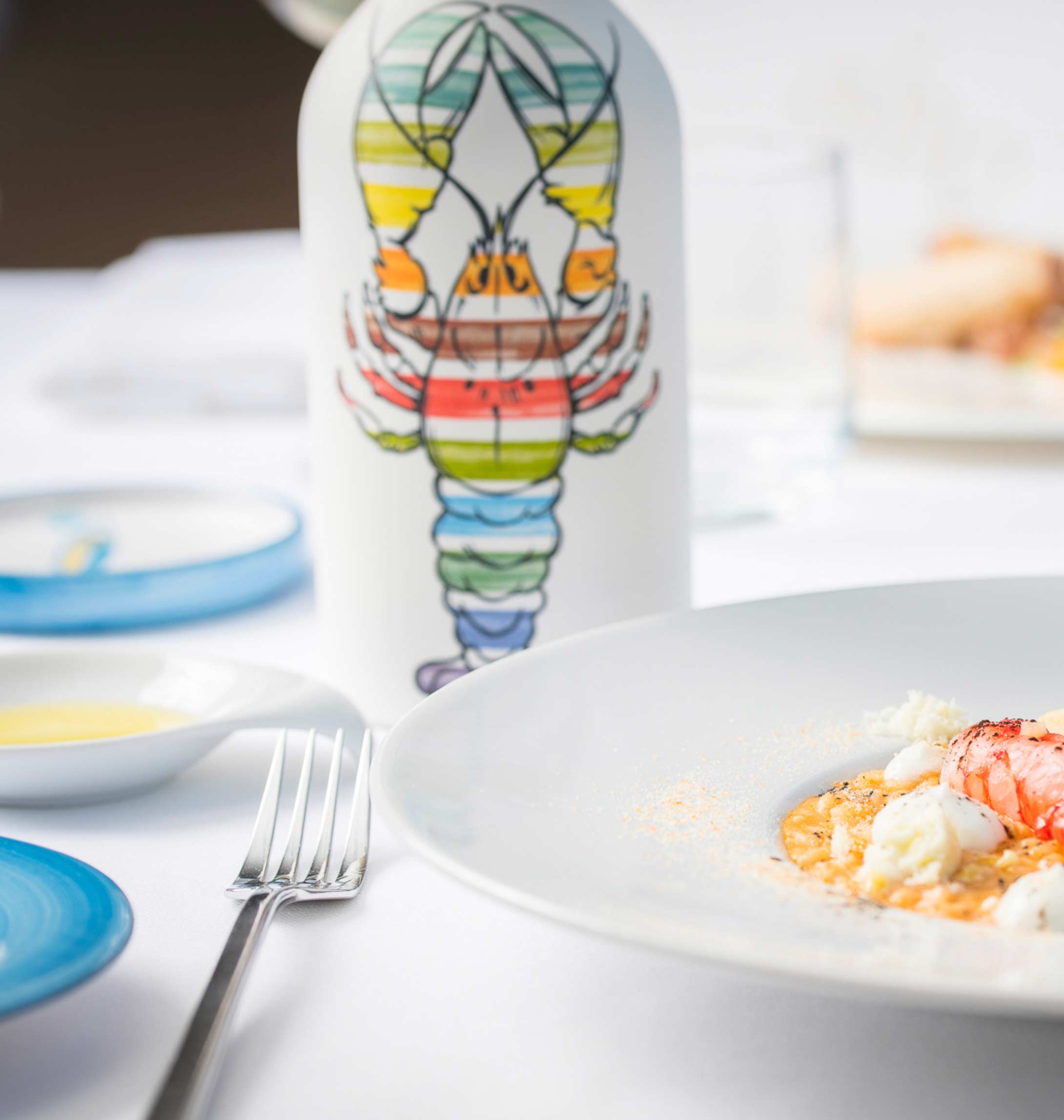 Peranzana Extra Virgin Olive Oil, Ceramic Lobster - Muraglia (16.9 fl oz / 500ml)