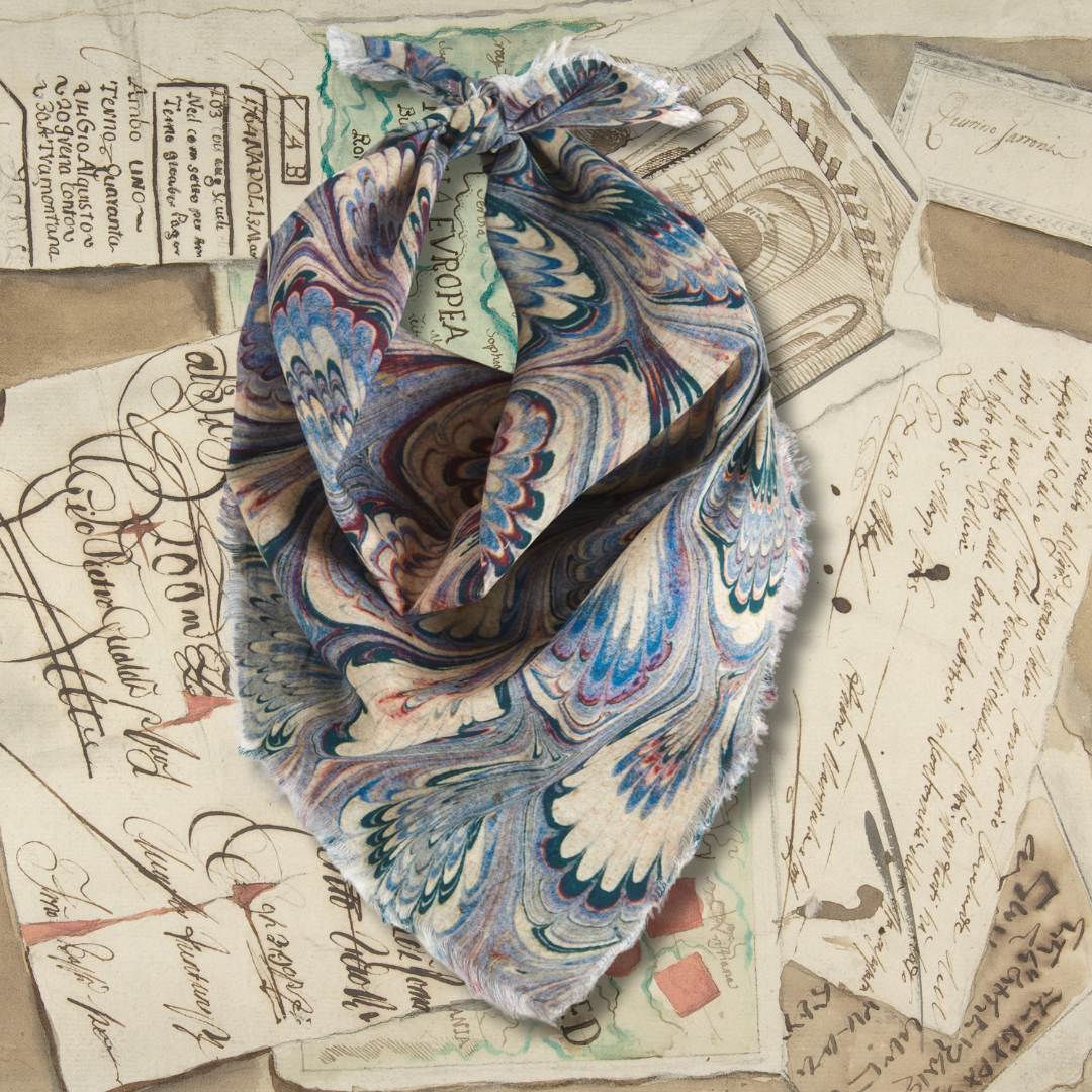 Wilde Voile Bandana - Siren Song (20in sq)