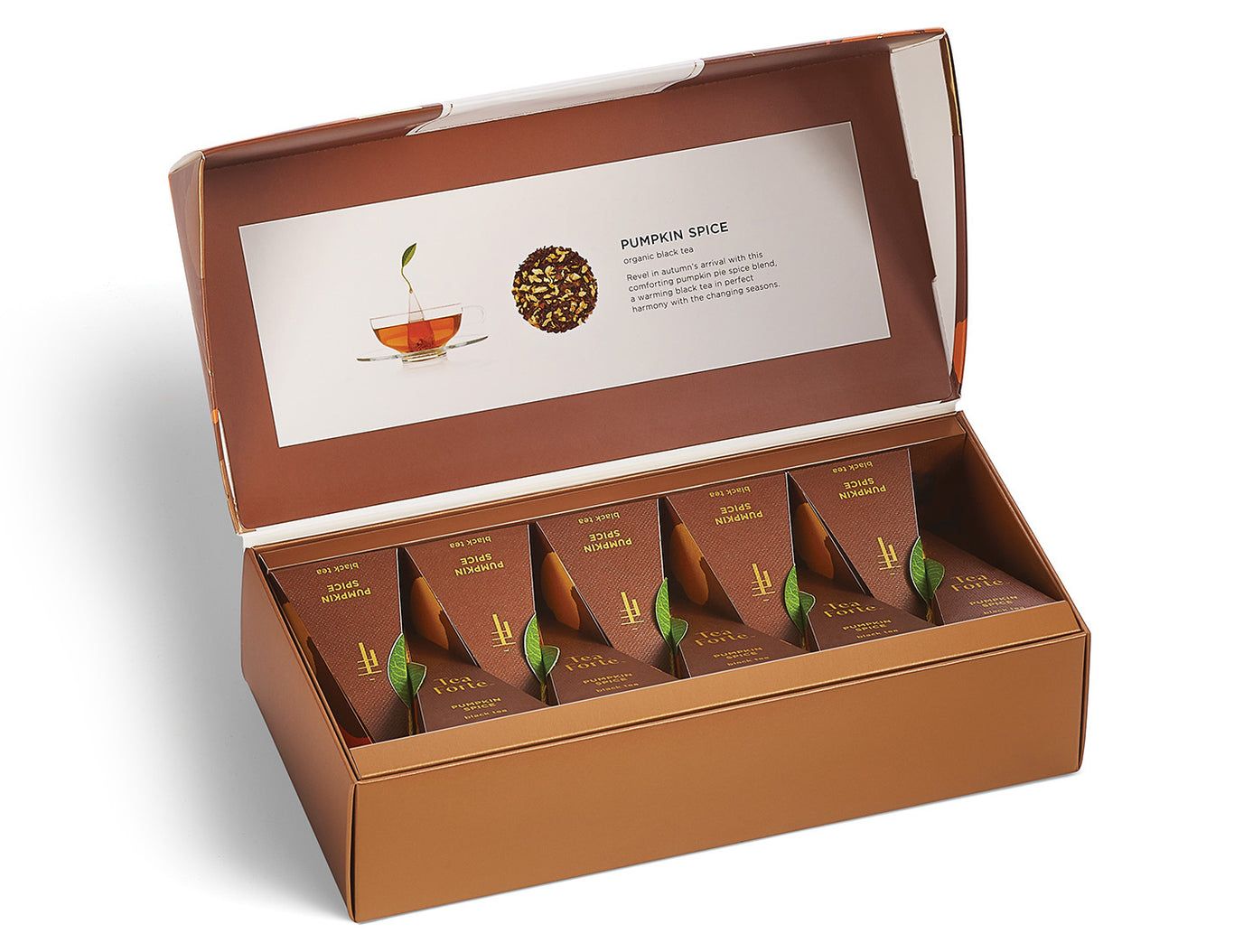 Pumpkin Spice Petite Presentation Box - Tea Forte (1.3oz / 38g)