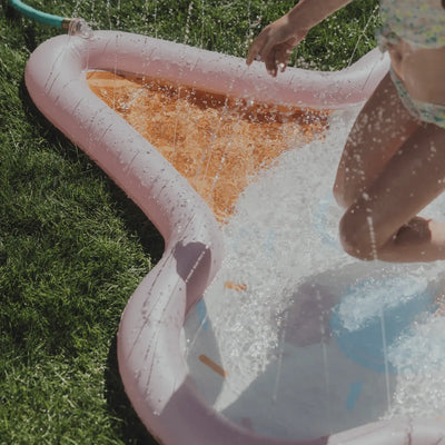 Kids Splash Pad, Ice Cream Shape Inflatable