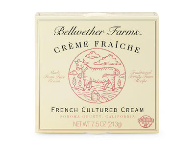 Crème Fraîche, French Cultured Cream - Bellwether Farms (5oz / 142g)