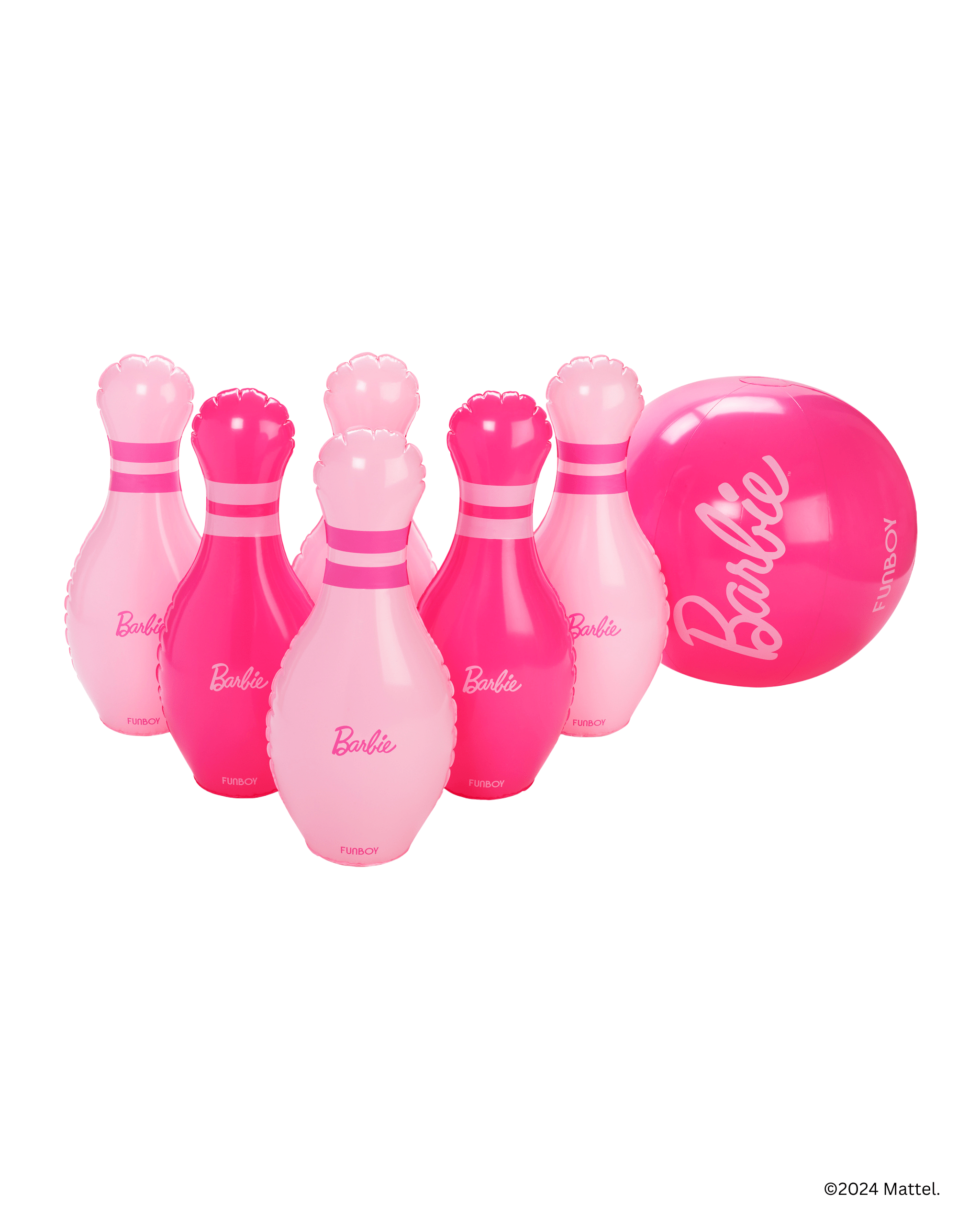 FUNBOY x Barbie Inflatable Backyard Bowling Set