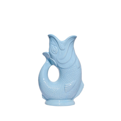 Pale Blue Gluggle Jug (XL)