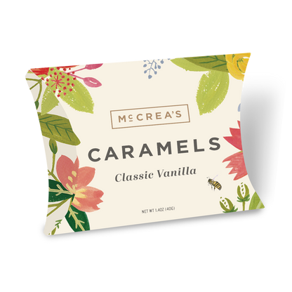 Classic Vanilla Caramels Pillow Box