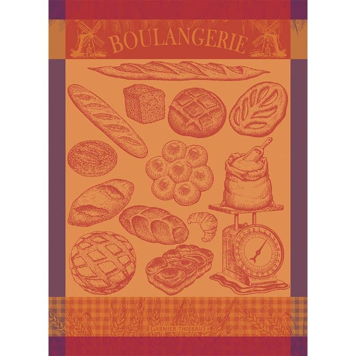 Kitchen Towel Boulangerie Moulin Ambre - Garnier Thiebaut (22in x 30in)